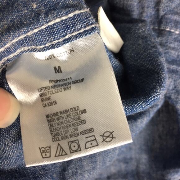 LRG Woven Collection Palm Tree Short Sleeve Shirt - Picture 7 of 13